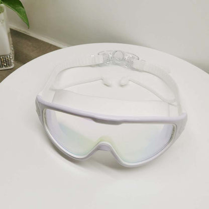Anti-Fog Swim Goggles Wide View Swimming Glasses