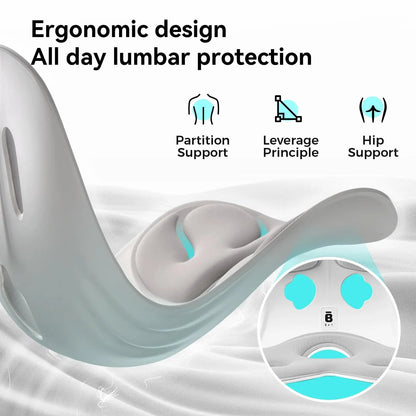 Portable Lumbar Support Office Chair Cushion