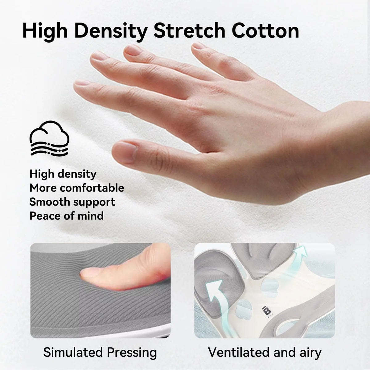 Portable Lumbar Support Office Chair Cushion