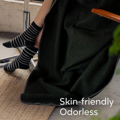 Winter Wool Outdoor Blanket