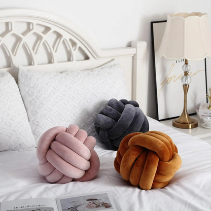 Decorative Knot Ball Cushion