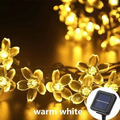 Solar Honey Bee String Lights – Outdoor Garden Lights