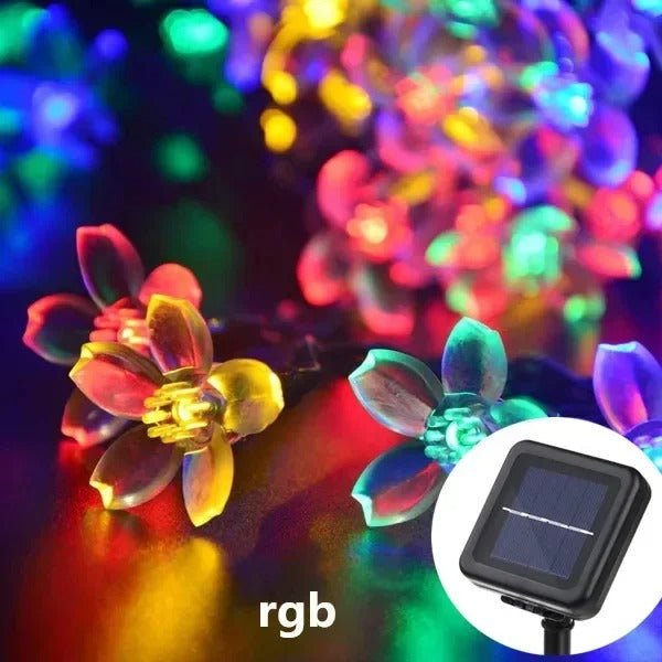 Solar Honey Bee String Lights – Outdoor Garden Lights
