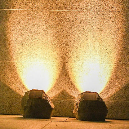 Solar Rock Landscape Light – Waterproof Garden Lamp