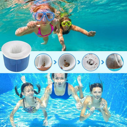 Pool skimmer socks for swimming pool basket – dirt filter nylon