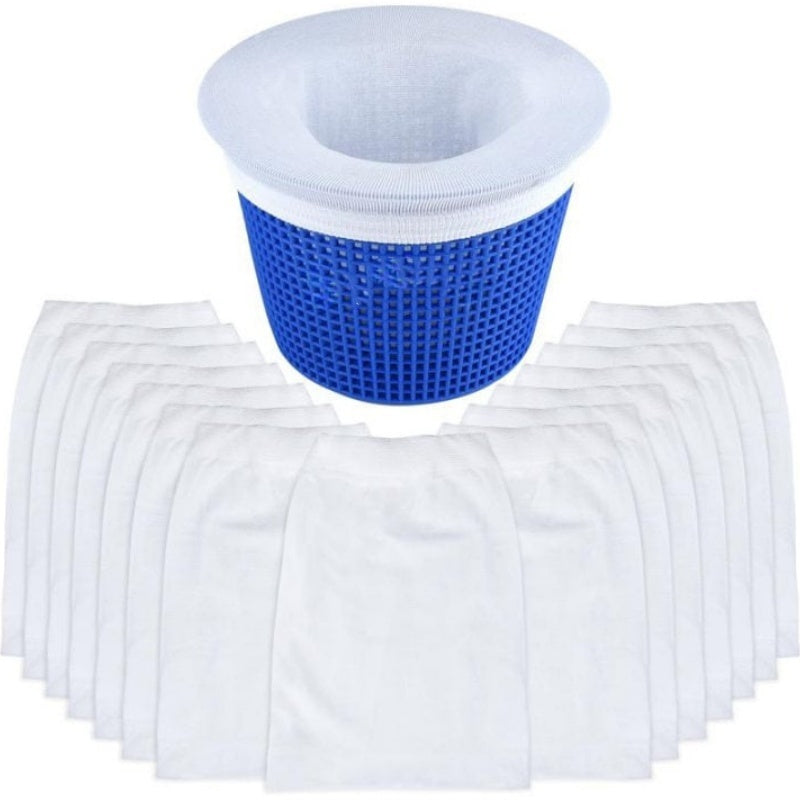 Pool skimmer socks for swimming pool basket – dirt filter nylon