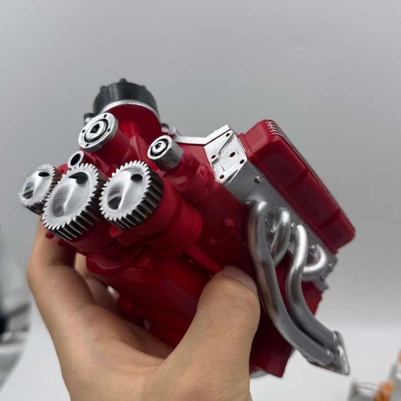 Working Metal V8 OHV Engine Model Kit with CDI Ignition
