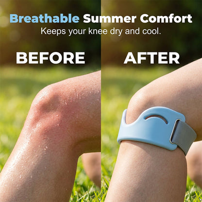 Breathable Patella Support Brace with Shock-Absorbing Pad