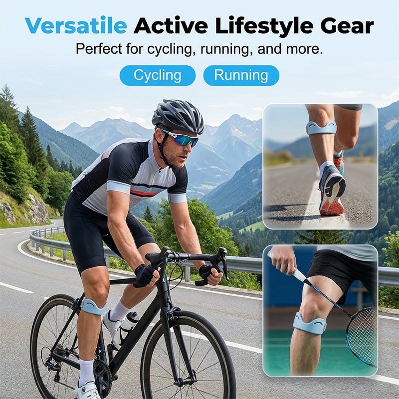 Breathable Patella Support Brace with Shock-Absorbing Pad