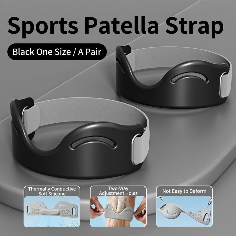 Breathable Patella Support Brace with Shock-Absorbing Pad