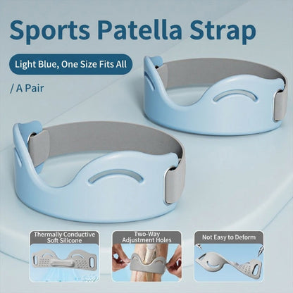 Breathable Patella Support Brace with Shock-Absorbing Pad