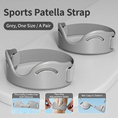 Breathable Patella Support Brace with Shock-Absorbing Pad