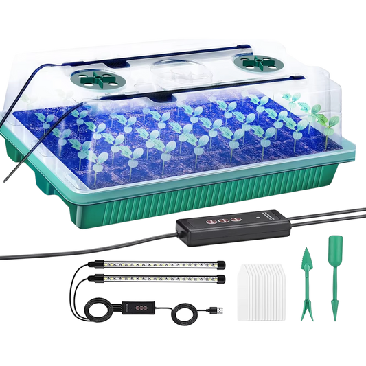 Seed Starter Tray with LED Grow Lights