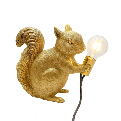 Squirrel LED Table Lamp with Warm Light