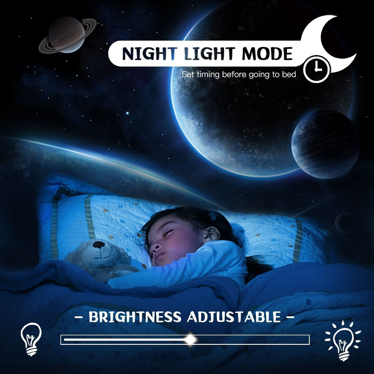 Galaxy Night Light Projector – image 9