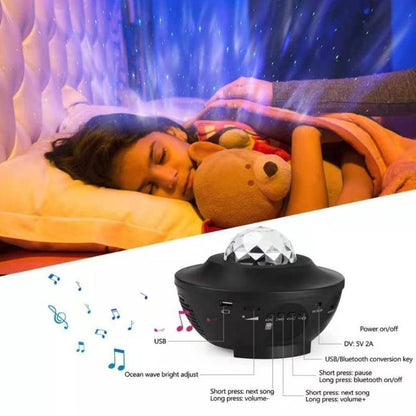 Star Galaxy Projector with Bluetooth Speaker
