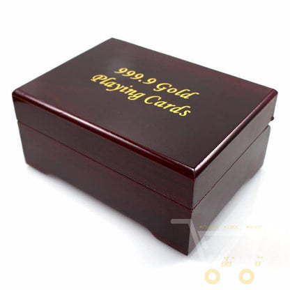 Gold Plated Playing Cards Luxury Deck with Box