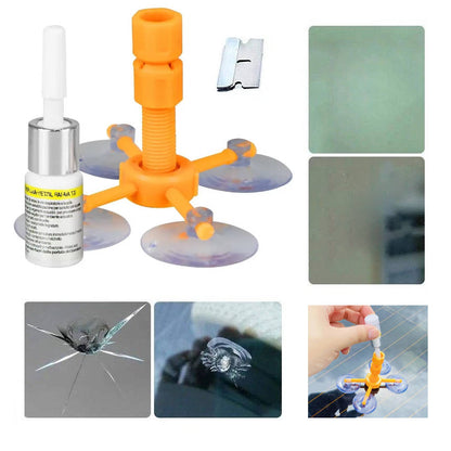 Windshield Glass Crack Repair Kit