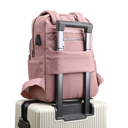 Anti-Theft Travel Backpack with USB Charging Port – image 1