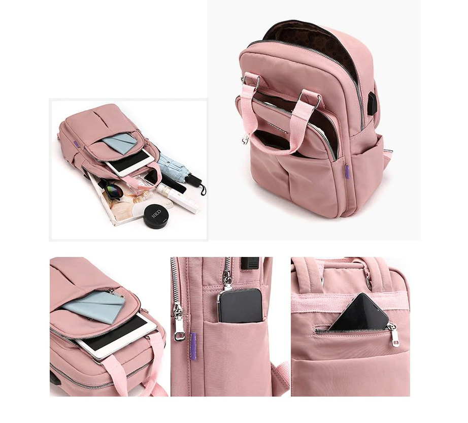 Anti-Theft Travel Backpack with USB Charging Port – image 9