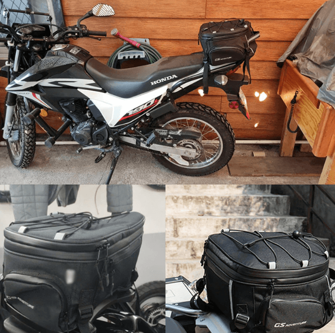 Water-Resistant Multi-Compartment Motorcycle Gear Bag – image 6