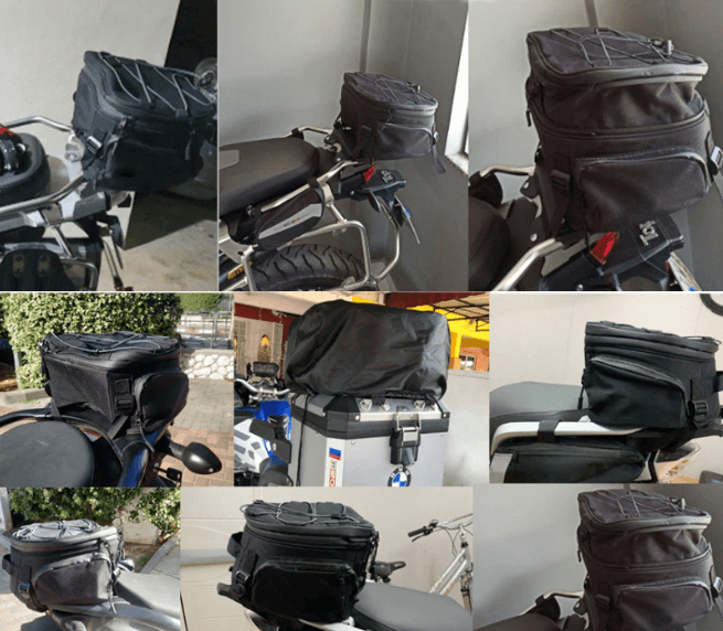 Water-Resistant Multi-Compartment Motorcycle Gear Bag – image 7