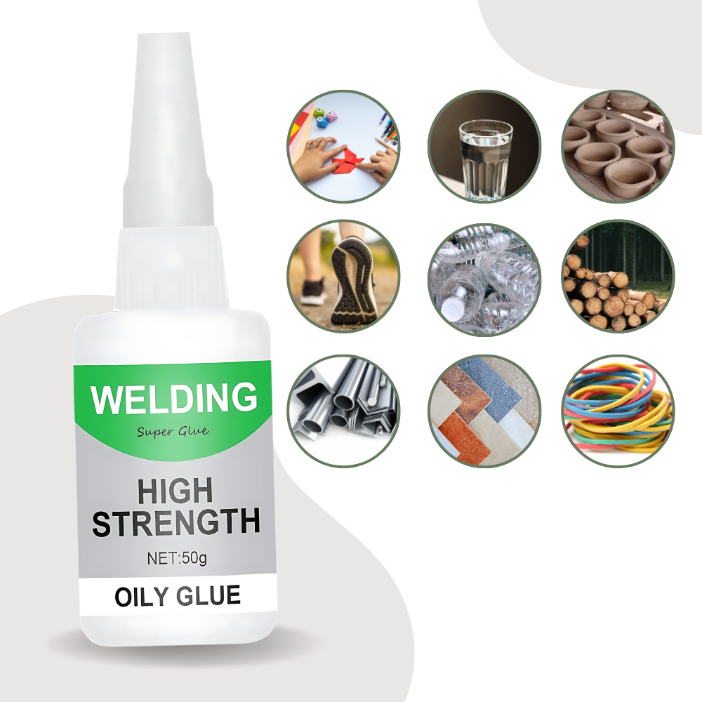 High Strength Oily Glue for Metal Welding