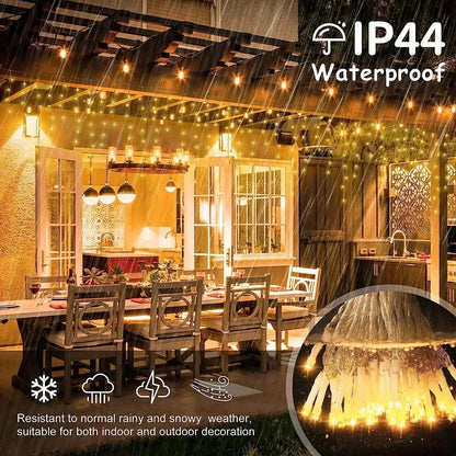 LED Icicle String Lights Indoor Outdoor Decor