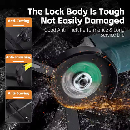 ViseLocki Professional Folding Bike Lock ART Certified