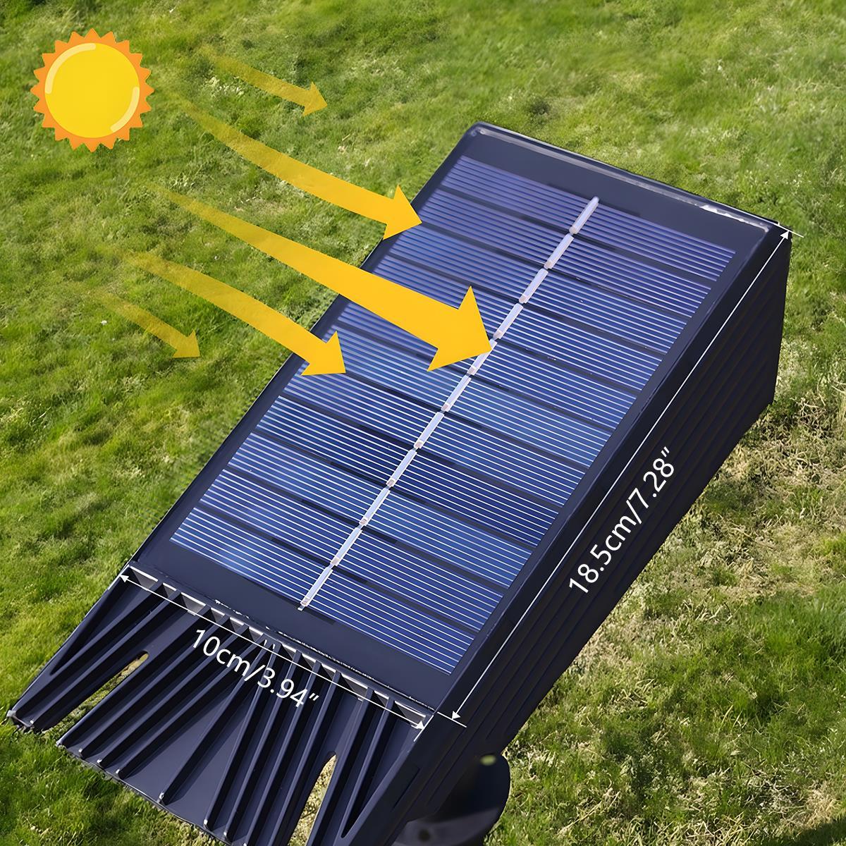 Solar LED Spot Light Adjustable Outdoor Garden Lamp