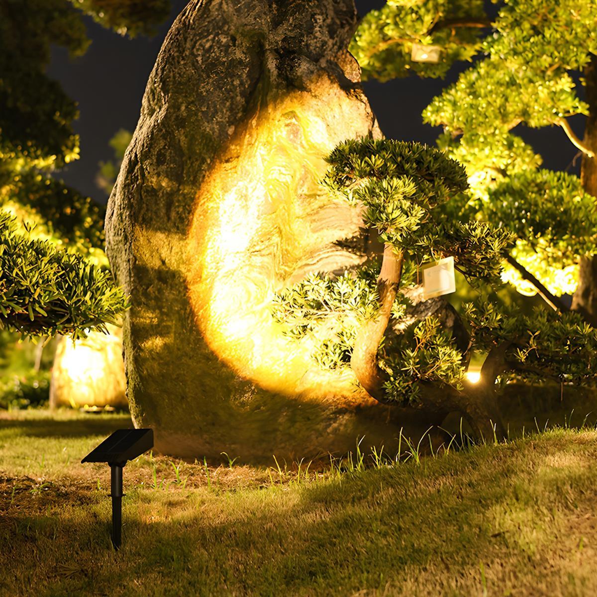 Solar LED Spot Light Adjustable Outdoor Garden Lamp