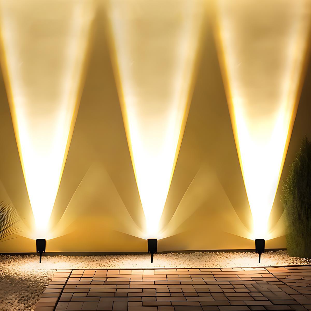 Solar LED Spot Light Adjustable Outdoor Garden Lamp