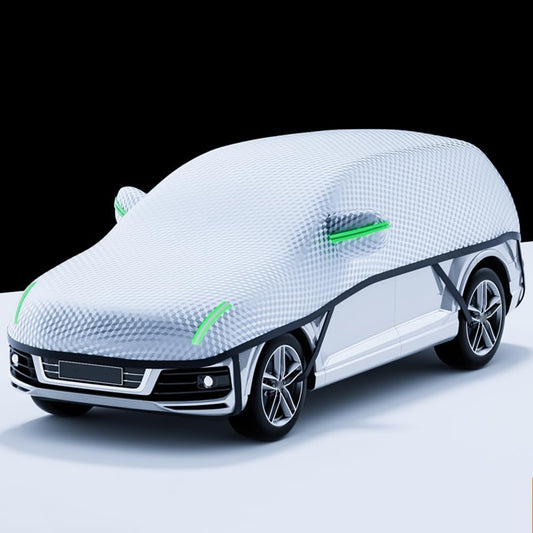 Weather-Resistant Half Car Cover – UV & Rain Protection for Roof and Windows image 1