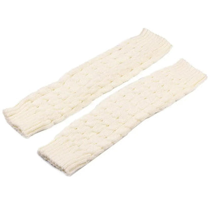 Women’s Knitted Leg Warmers – Autumn Winter Warm Foot Covers