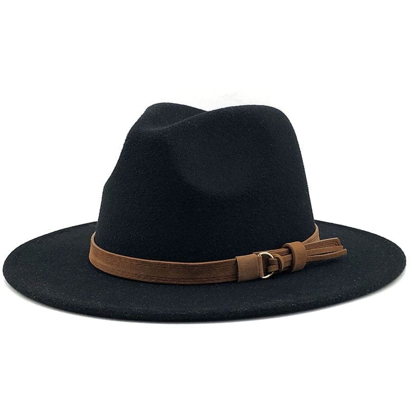 Fedora Hat with Leather Band Classic Style