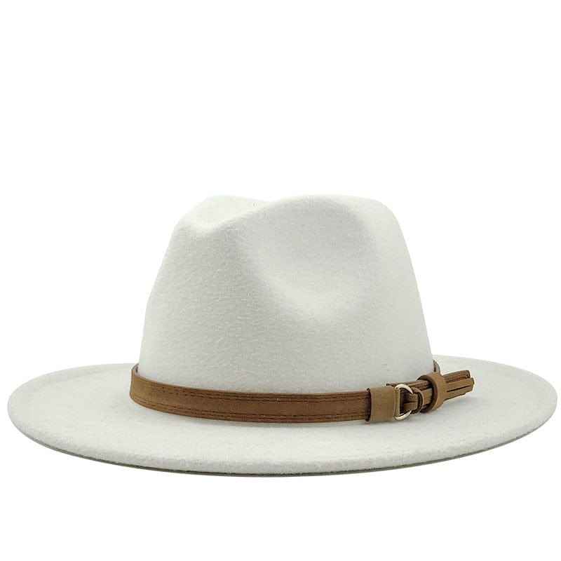 Fedora Hat with Leather Band Classic Style