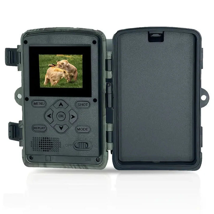 4K 60MP Wildlife Camera with Night Vision & App Control
