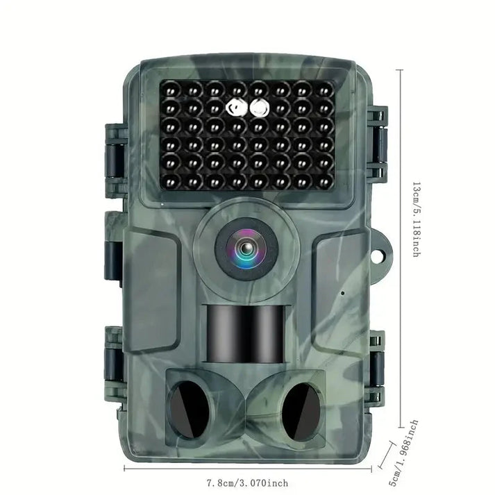 4K 60MP Wildlife Camera with Night Vision & App Control