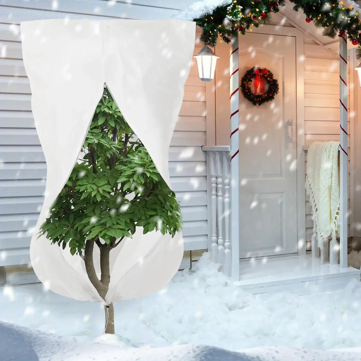 Winter Plant Frost Cover – Heavy Duty Garden Protector