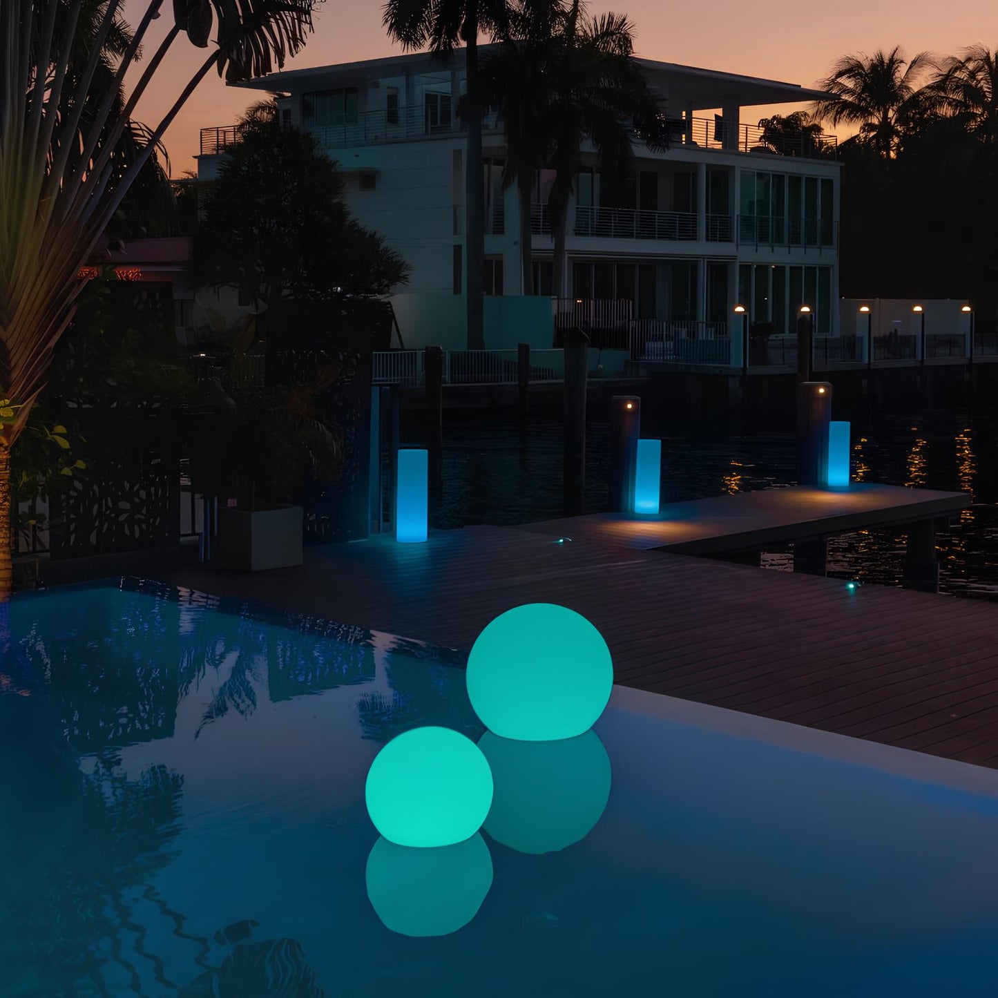 Wireless Mood Lamp Indoor Outdoor LED Light