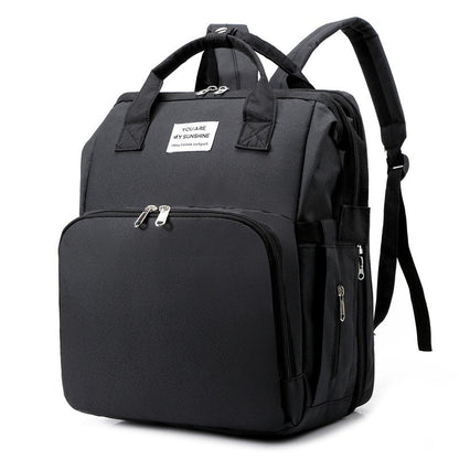 Baby Changing Backpack with Fold-Out Travel Bed & Insulated Pockets