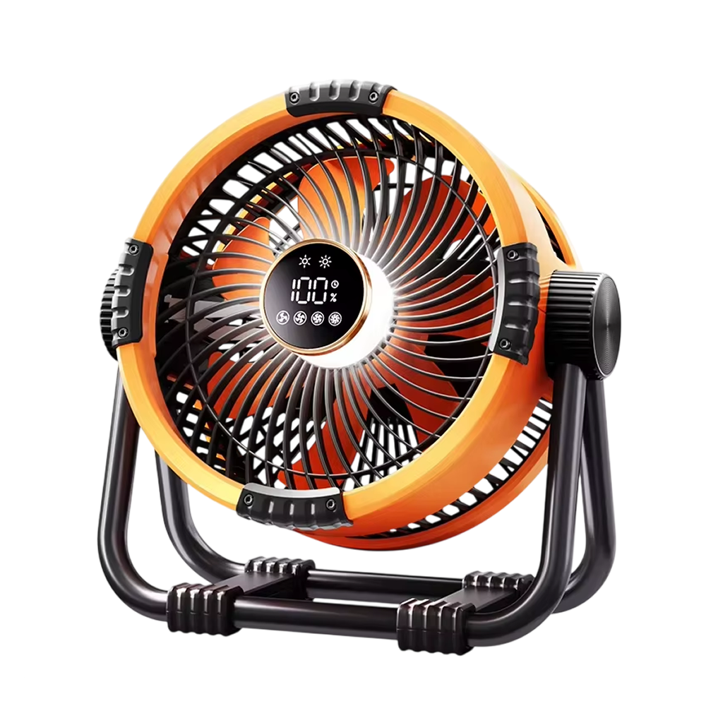 WyniDora 3-in-1 Portable Camping Fan with Night Light & Power Bank